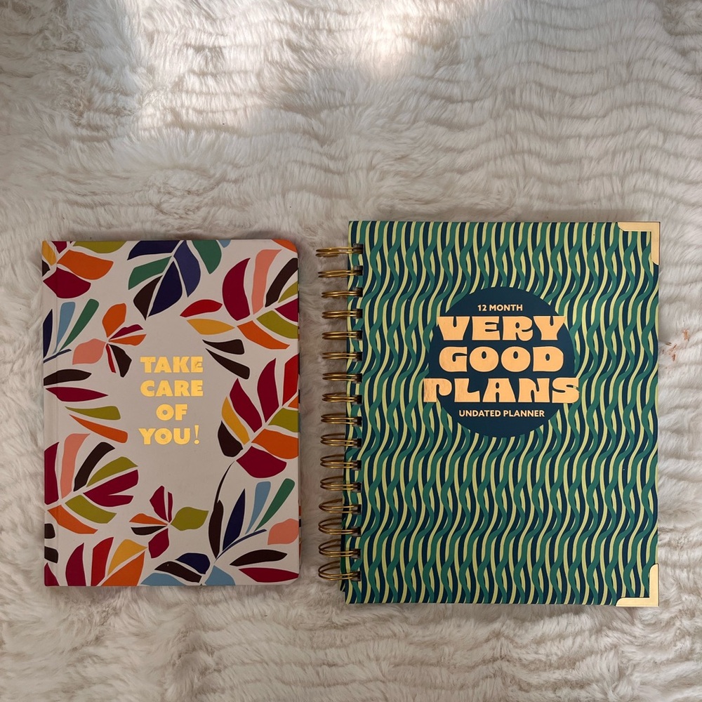 Tabitha Brown 12 Month Calendar, and Self Care Journal.